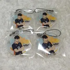ハイキュー!! キャラポップストア　影山飛雄　アクリルチャーム　4個セット