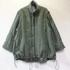 マルチWAY キルティングジャケット カーキ