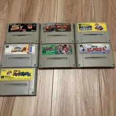 スーパーファミコン ソフト7本セット レトロゲーム カセット