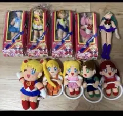 美少女戦士セーラームーンS　ぬいぐるみ　まとめ売り平成レトロコレクターレア非売品