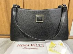 NINA RICCI 黒 ショルダーバッグ