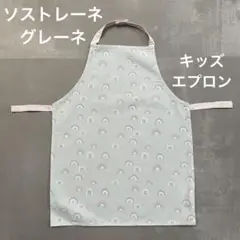 ソストレーネグレーネ キッズエプロン 虹柄 北欧