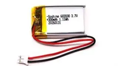 リチウムポリマー電池 3.7V 300mAh Soshine 602030 新品のサムネイル