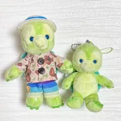 ディズニーシー オルメル ぬいぐるみバッジ ぬいぐるみストラップ セット