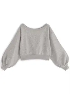オフショルダースウェットトップス / GRL グレイル