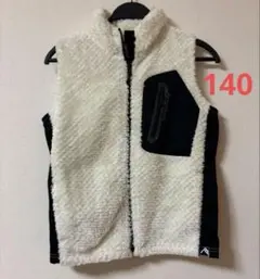 キッズ　ワークマン　ダイヤフリース裏アルミベスト 140 Field Core