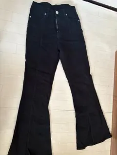 INGNI イング　 ブラックフレアパンツ ハイウエスト