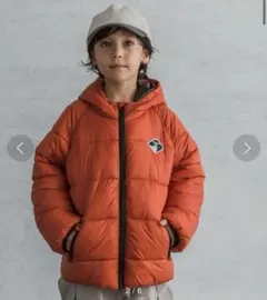 定価4000円以上　新品未使用　ペアマノン　中綿ジャケットアウター　オレンジ