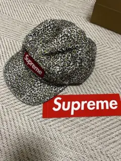 早い者勝ち！Supreme Corduroy Camp Cap レオパード