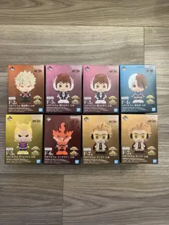 一番くじ　ヒロアカF賞 SOFVICちゅ　ソフビクちゅ 8個セット