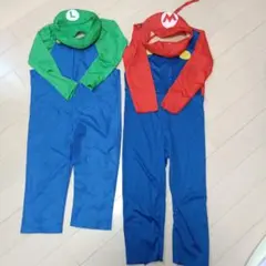 マリオ ルイージ コスチューム 帽子付き