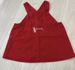 ミキハウス　ジャンバースカート　80