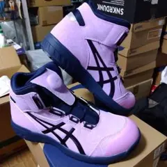 asics アシックス 安全靴 BOA CP304 ラベンダーグロー×ピーコート