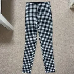 ZARA ギンガムチェックパンツ