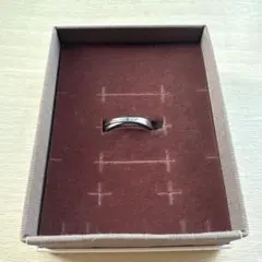 ETE エテ 925 シルバー ブラック ダイヤモンド 0.01ct リング