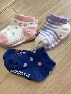 DOUBLE.B ベビー　靴下 ソックス　ミキハウス