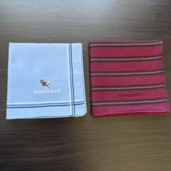 BURBERRY ハンカチ 2枚セット