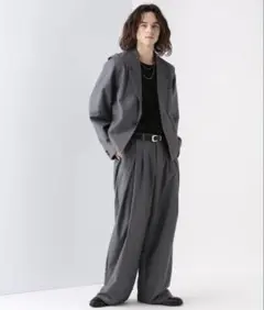 HARE セットアップ テーラードジャケット ワイドパンツのサムネイル