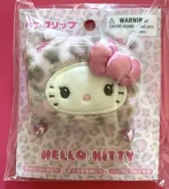 サンリオ♡ハローキティ フェイス形ヘアクリップ（サンリオギャルクマ）ピンク
