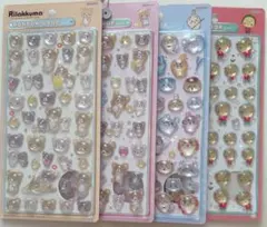 【新品未開封正規品】キャラクターボンボンドロップシール 4枚セット✨️