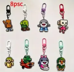 イタリアンブレインロット　アクリルキーホルダー 8点セット