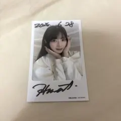 青木陽菜 衝動ROCK 沖縄公演 直筆サイン チェキ風フォトカード - メルカリ