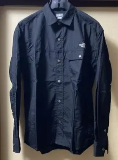 THE NORTH FACE ブラック ヌプシシャツ　S