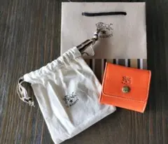 IL BISONTE オレンジ コインケース 新品 フィレンツェ本店購入