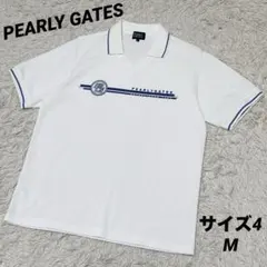 美品】PEARLY GATES 半袖ポロシャツ ストライプ柄 サイズ5 - メルカリ