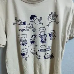 グラニフ ベージュTシャツ