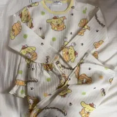 新品　バースデイ　サンリオ　ポムポムプリン　パジャマ　長袖　120