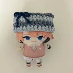 にじぱぺっと ぬい服 猫耳ニット帽