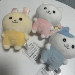 ちいかわ ぽてたま　ぬいぐるみ なんか似てるの なんとかバニア セット
