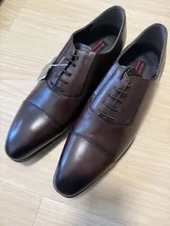 Mr.Junko ダークブラウン レザー ドレスシューズのサムネイル