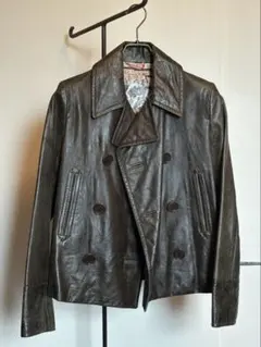 超値下中！【paul smith】新品 レディースダークグリーンレザージャケット