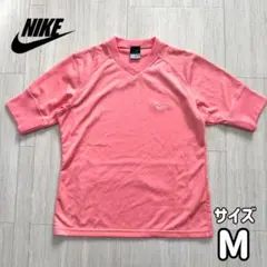 NIKE ナイキ Vネック ドライフィット Tシャツ ピンク Mサイズ