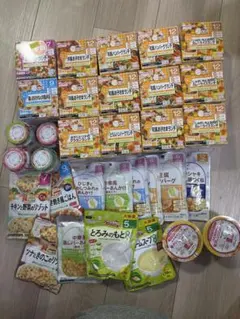 ベビーフード　栄養マルシェなど32点まとめ売り