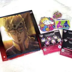 ジョジョ 一番くじ 5部 ジョルノジョバーナ K賞 J賞 L賞4種セット