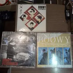 BOOWY LP４枚 レコード with ステッカー BOOWY LP4枚 レコード with ステッカー - メルカリ