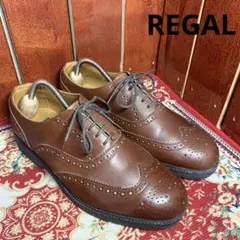 REGAL ウイングチップ　ブラウン　24.5cm