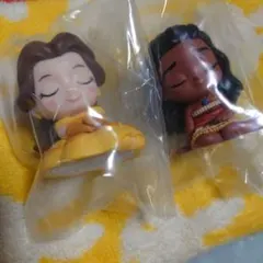 ディズニー ミニフィギュア 　肩ズン　ベル　モアナ
