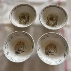 ウェッジウッド　ピーターラビット　ボウル 4枚 WEDGWOODのサムネイル