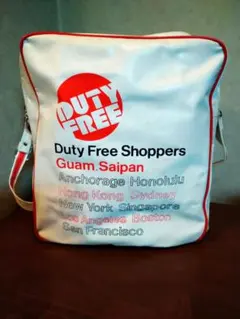 ［Duty Free Shoppers］70’ショルダーバッグ 　昭和レトロ