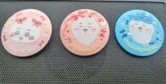 ちいかわ刺繍缶バッジ2 ちいかわ ハチワレ