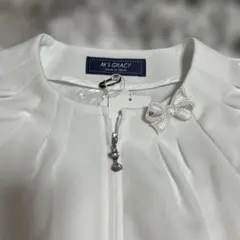 ❤️新品、未使用❤️M’s GRACY リボン付きジャケットのサムネイル