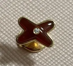 最終値下げショーメ　リアン　カーネリアン ピアス Jeux de Liens「リアン」コレクション ジュ ドゥ リアン