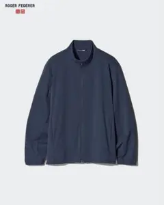 【新品未使用】ユニクロ ウルトラストレッチアクティブジャケットXXL ネイビー