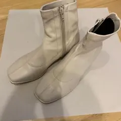 ORiental TRafficショートブーツ　白　23cmほど