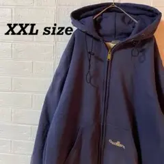 専用　カーハート 超ビッグサイズ　フーディブルゾン　ネイビー