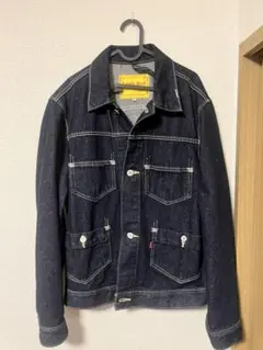 濃紺 Levis RED オーバーサイズGジャン デニムジャケット シンチバッグのサムネイル